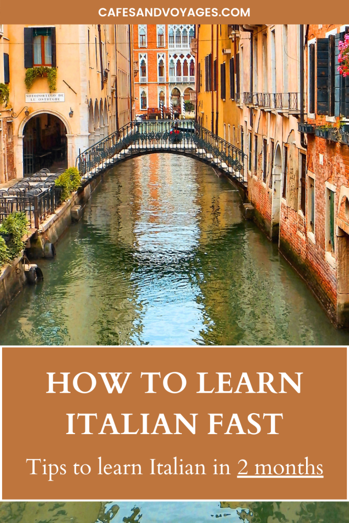 how to learn italian fast pinterest cafes and voyages travel blog