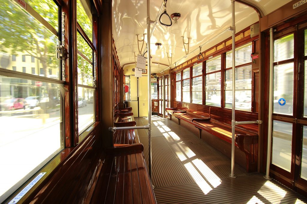 public transport in Milan - old tram