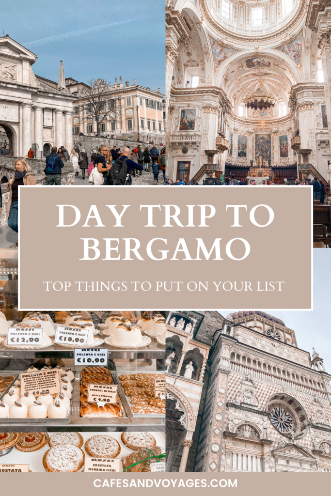 day trip to bergamo pinterest cafes and voyages travel blog