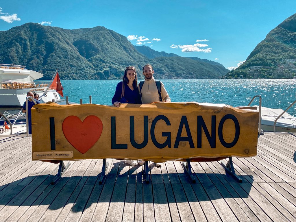 I love Lugano sign - Lugano, Switzerland
