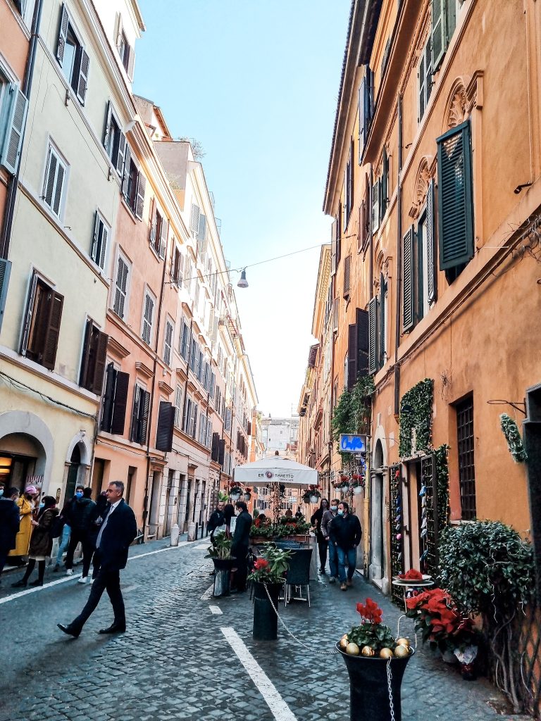 Streets of Rione Monti, Rome