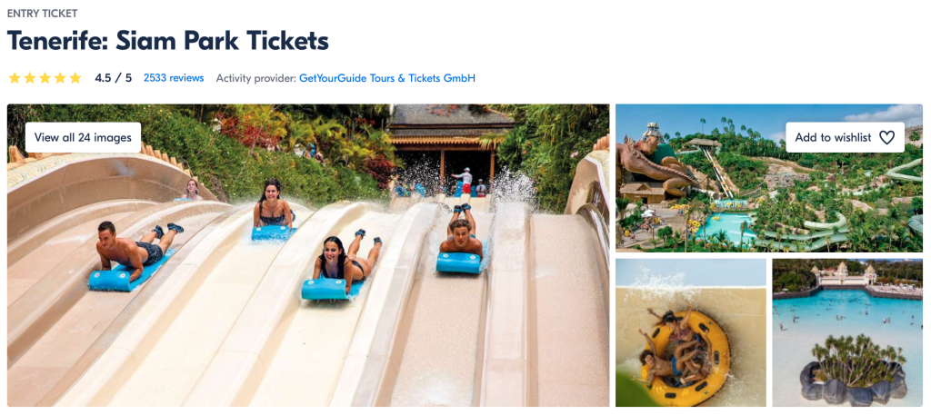 Siam Park tickets by GetYourGuide