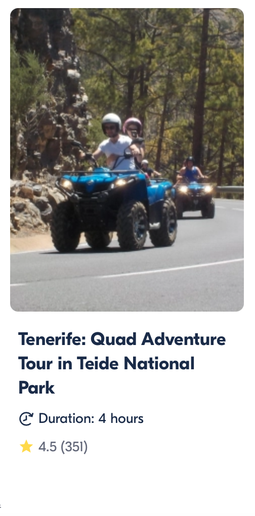 El Teide Quad Adventure