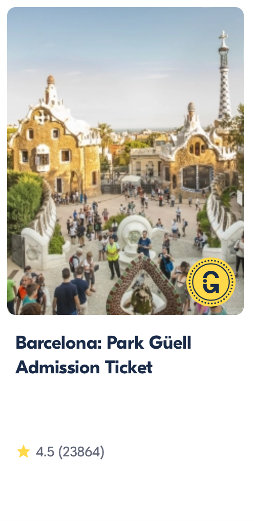 To do in Barcelona - Park Güell Tickets