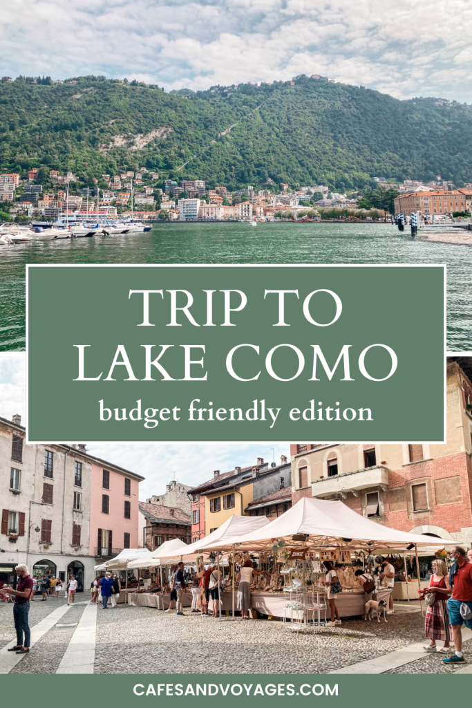 trip to lake como on a budget pinterest cafes and voyages travel blog