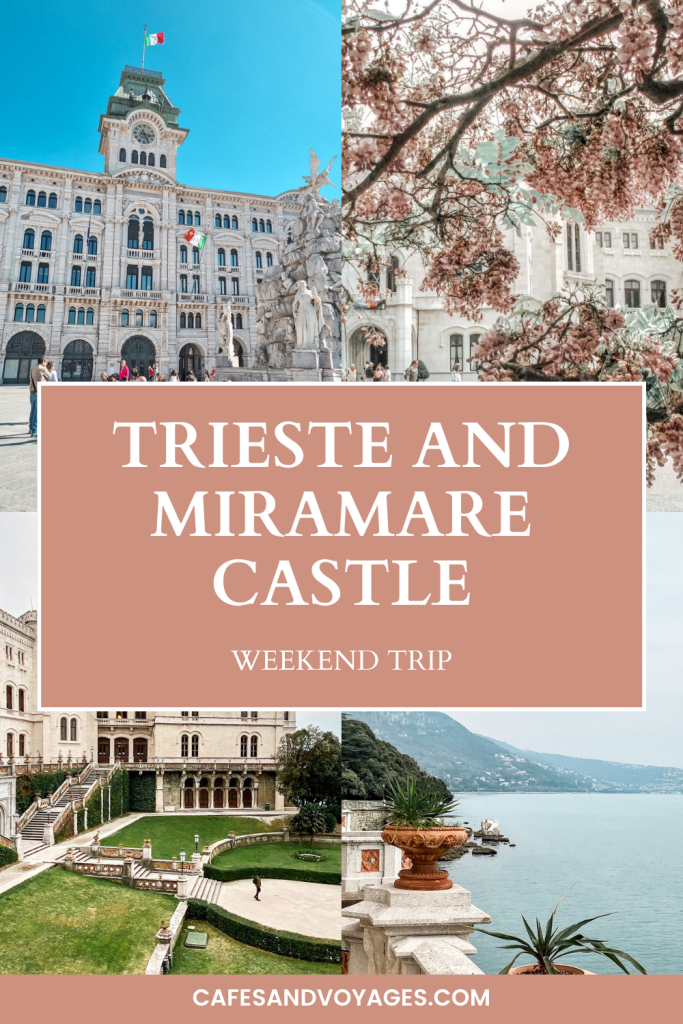 trieste and miramare castle pinterest cafes and voyages travel blog