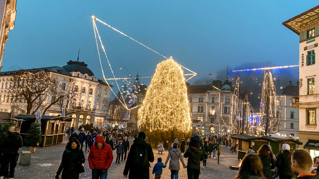 best christmas markets in europe - ljubljana christmas market