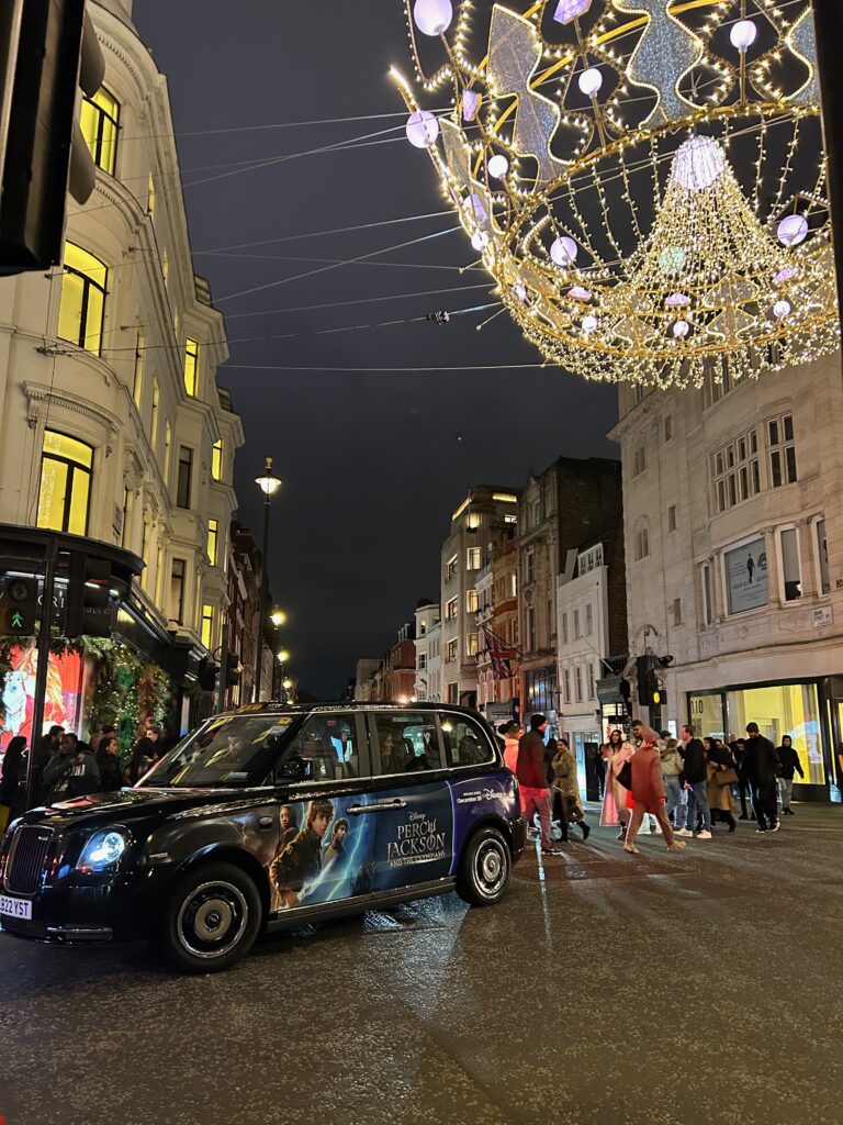 christmas lights trail london 2023 - new bond street christmas lights